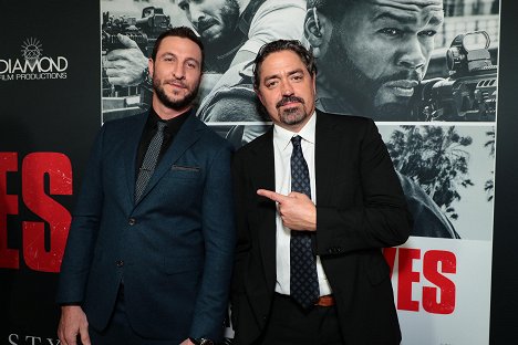 Los Angeles Premiere of DEN OF THIEVES at Regal Cinemas LA LIVE on Wednesday, January 17, 2018 - Pablo Schreiber, Christian Gudegast - Den of Thieves - Events