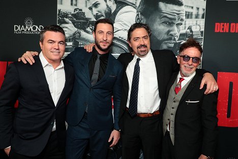 Los Angeles Premiere of DEN OF THIEVES at Regal Cinemas LA LIVE on Wednesday, January 17, 2018 - Pablo Schreiber, Christian Gudegast - Den of Thieves - Events
