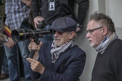 Steven Spielberg, Janusz Kaminski - A Pentagon titkai - Forgatási fotók