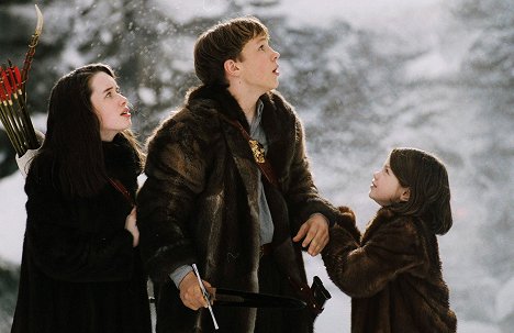 Anna Popplewell, William Moseley, Georgie Henley - Narnia: Lev, šatník a čarodejnica - Z filmu