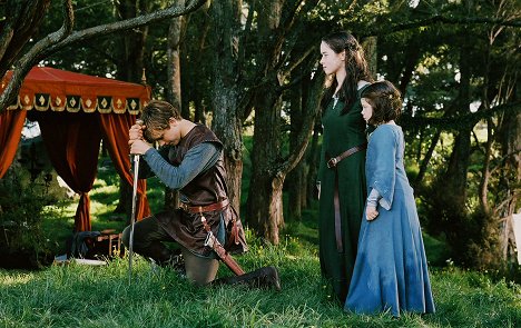 William Moseley, Anna Popplewell, Georgie Henley - Die Chroniken von Narnia: Der König von Narnia - Filmfotos