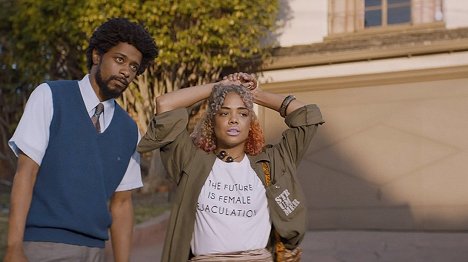 Lakeith Stanfield, Tessa Thompson - Sorry to Bother You - Photos