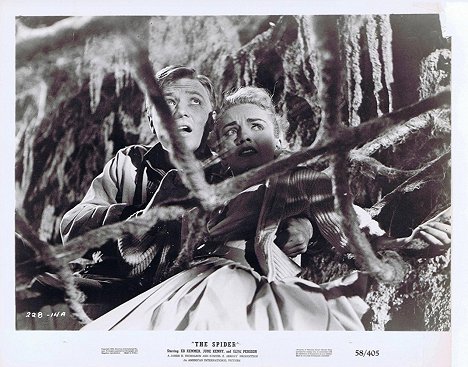 Eugene Persson, June Kenney - Earth vs the Spider - Lobby Cards