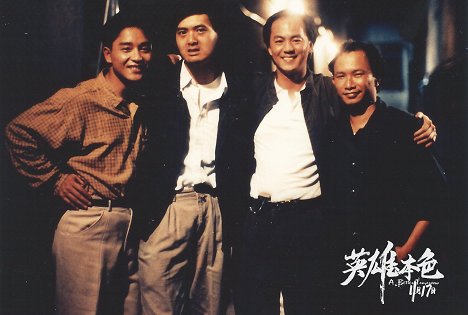 Leslie Cheung, Yun-fat Chow, Lung Ti, John Woo - Ying xiong ben se - De filmagens