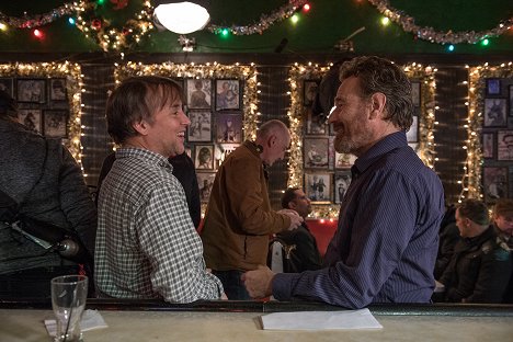 Richard Linklater, Bryan Cranston - Last Flag Flying - Tournage