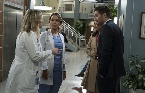 Jessica Capshaw, Camilla Luddington, Bethany Joy Lenz, Matthew Morrison - Grey's Anatomy - 1-800-799-7233 - Photos