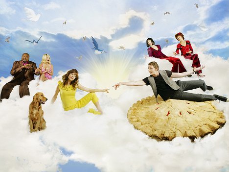 Chi McBride, Kristin Chenoweth, Anna Friel, Ellen Greene, Lee Pace, Swoosie Kurtz - Pushing Daisies - Season 2 - Werbefoto