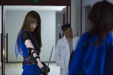 赤井沙希, Minoru Torihada - Lady Ninja: Aoi kage - Filmfotos
