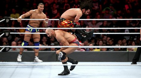Nathan Everhart, Claudio Castagnoli, Colby Lopez - WWE Royal Rumble - Photos
