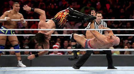Nathan Everhart, Colby Lopez, Claudio Castagnoli - WWE Royal Rumble - Photos
