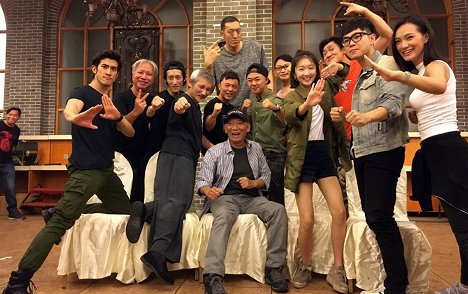 Aarif Rahman, Hark Tsui, Mingming Sun, Woo-ping Yuen, Dongyu Zhou, Da Peng, Ni Ni - Qi man dun jia - Tournage