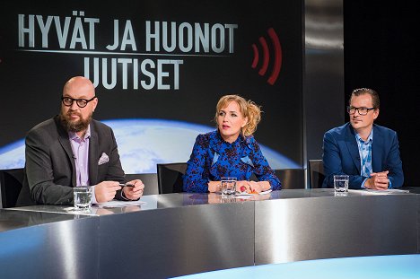 Juha Vuorinen, Niina Lahtinen, André Wickström - Hyvät ja huonot uutiset - Kuvat elokuvasta