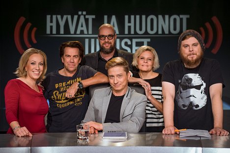 Kaisa Hela, Mikko Kuustonen, Juha Vuorinen, Kari Ketonen, Paula Noronen, Iikka Kivi - Hyvät ja huonot uutiset - Promóció fotók