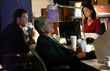 Michael Weatherly, Mark Harmon, Sasha Alexander - Agenci NCIS - Włamanie - Z filmu