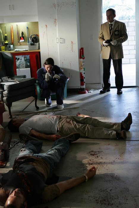 Jorja Fox, Paul Guilfoyle - CSI: Crime Scene Investigation - Toe Tags - Photos
