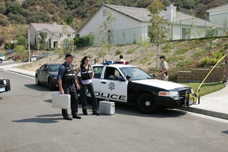 William Petersen, Jorja Fox - CSI: A helyszínelők - Lábcédulák - Filmfotók