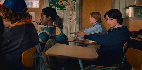 Caleb McLaughlin, Finn Wolfhard - Stranger Things - Chapter Four: Will the Wise - Photos
