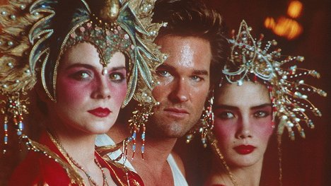 Kim Cattrall, Kurt Russell, Suzee Pai - Big Trouble in Little China - Filmfotos