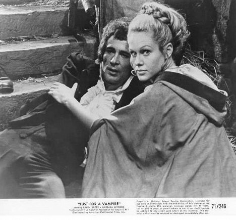 Michael Johnson, Suzanna Leigh - Lust for a Vampire - Lobby Cards