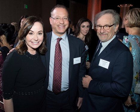 The Oscar Nominee Luncheon held at the Beverly Hilton, Monday, February 5, 2018 - Kristie Macosko Krieger, Steven Spielberg - The 90th Annual Academy Awards - Events