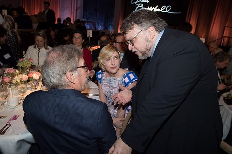 The Oscar Nominee Luncheon held at the Beverly Hilton, Monday, February 5, 2018 - Greta Gerwig, Guillermo del Toro - The 90th Annual Academy Awards - Eventos