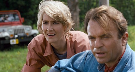 Laura Dern, Sam Neill - Jurassic Park - Filmfotók