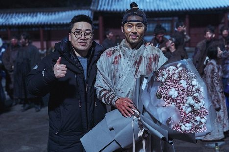 Seong-hoon Kim, Bin Hyun - Rampant - Dreharbeiten