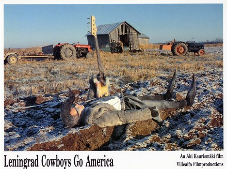 Pekka Virtanen - Leningrad Cowboys menni Amerika - Vitrinfotók