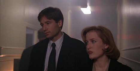 David Duchovny, Gillian Anderson - The X-Files - Nisei - Van film