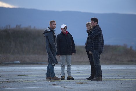 Ryan Kwanten, Rob Cohen, Maggie Grace, Toby Kebbell - The Hurricane Heist - Dreharbeiten