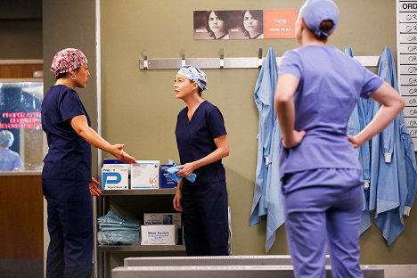 Sara Ramirez, Ellen Pompeo - Grey's Anatomy - Something Against You - Photos