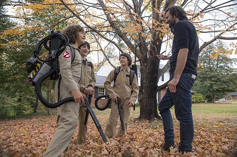 Gaten Matarazzo, Finn Wolfhard, Noah Schnapp, Matt Duffer - Stranger Things - Rozdział drugi: Cukierek albo psikus, dziwaku - Z realizacji