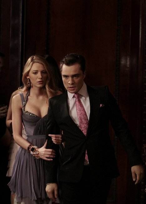 Blake Lively, Ed Westwick - Gossip Girl - The Princesses and the Frog - Photos