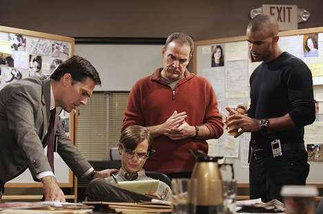 Thomas Gibson, Matthew Gray Gubler, Mandy Patinkin, Shemar Moore - Criminal Minds - Rivalen - Filmfotos