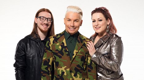 Jurek Reunamäki, Antti Tuisku, Erin Koivisto - Idols - Werbefoto