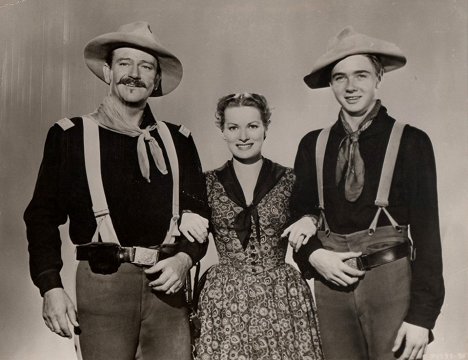 John Wayne, Maureen O'Hara, Claude Jarman Jr. - Río Grande - Promoción