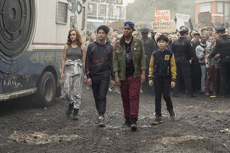 Olivia Cooke, Win Morisaki, Lena Waithe, Philip Zhao - Ready Player One - Filmfotos