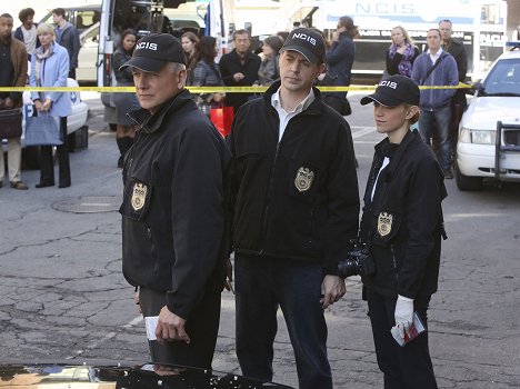 Mark Harmon, Sean Murray, Emily Wickersham - NCIS - Tengerészeti helyszínelők - Türelem - Filmfotók