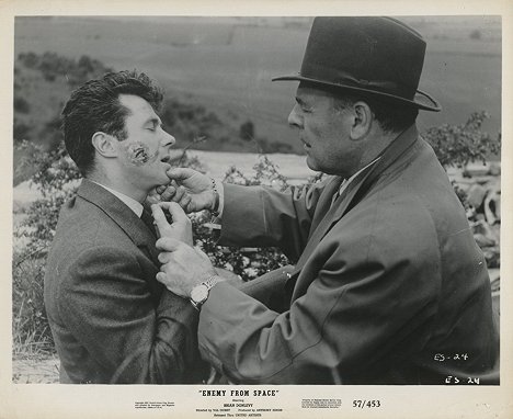 Bryan Forbes, Brian Donlevy - Quatermass 2 - Lobby Cards