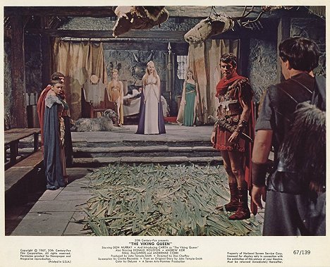 Carita, Don Murray - The Viking Queen - Lobby Cards