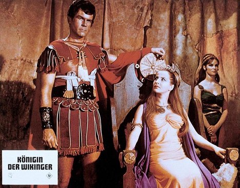 Don Murray, Carita - The Viking Queen - Fotocromos