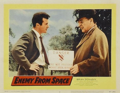 Bryan Forbes, Brian Donlevy - Enemy from Space - Lobby Cards
