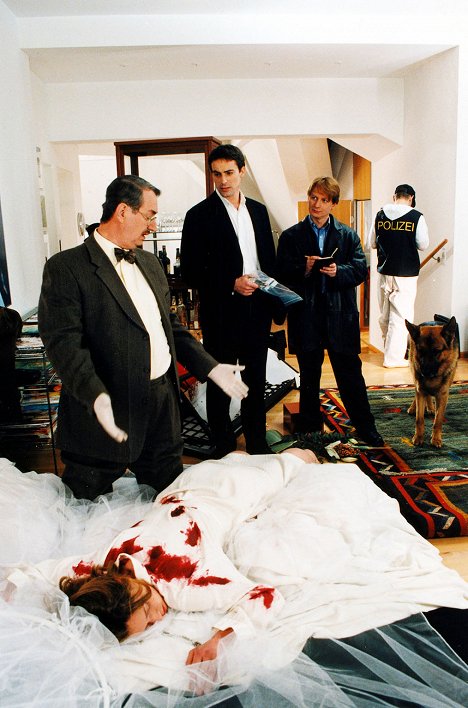 Gerhard Zemann, Gedeon Burkhard, Heinz Weixelbraun, pes Reginald von Ravenhorst - Rex, o cão polícia - Die Todesliste - Do filme