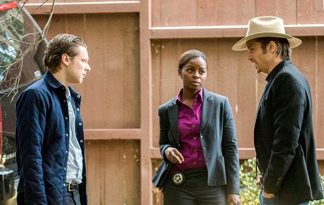 Jacob Pitts, Erica Tazel, Timothy Olyphant - Justified - Peace of Mind - Photos