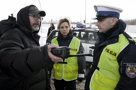 Wojciech Smarzowski, Julia Kijowska, Bartlomiej Topa - Drogówka - Dreharbeiten