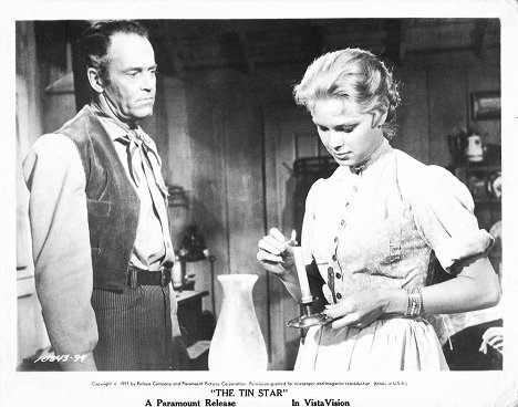Henry Fonda, Betsy Palmer - Du Sang dans le désert - Cartes de lobby