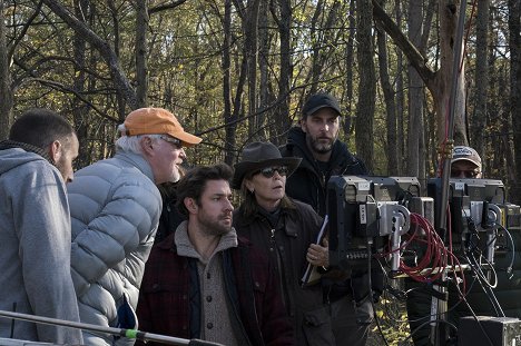 Scott Farrar, John Krasinski, Dianne Dreyer, Andrew Form - A Quiet Place - Making of