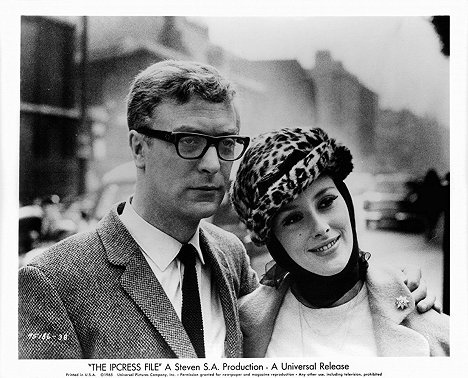 Michael Caine, Sue Lloyd - Ipcress - Fotocromos