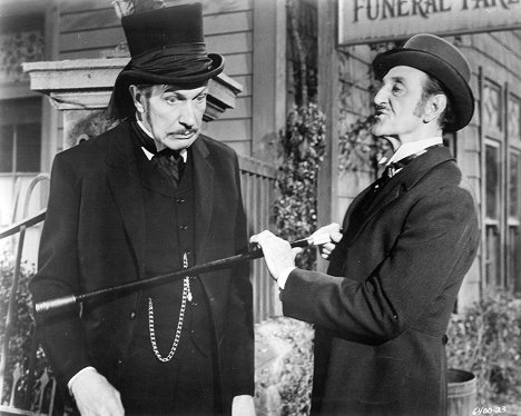 Vincent Price, Basil Rathbone - The Comedy of Terrors - Photos