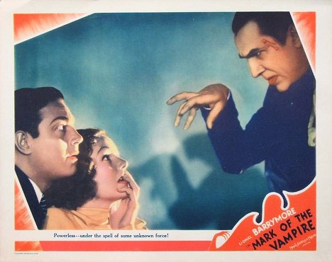 Henry Wadsworth, Elizabeth Allan, Bela Lugosi - Znak wampira - Lobby karty
